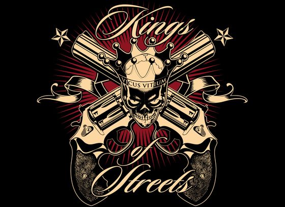 King of Streets T-shirt design