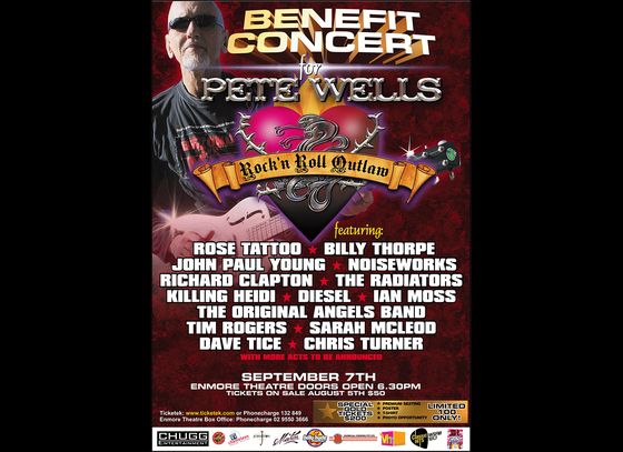Pete Wells Benefit Concert