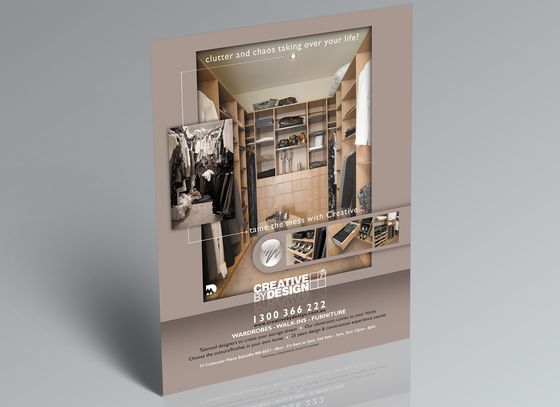 Creative By Design magazine ad