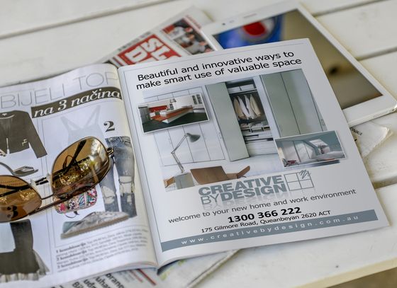 Creative By Design magazine ad 5