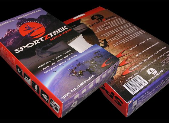 Thermal Underwear packaging