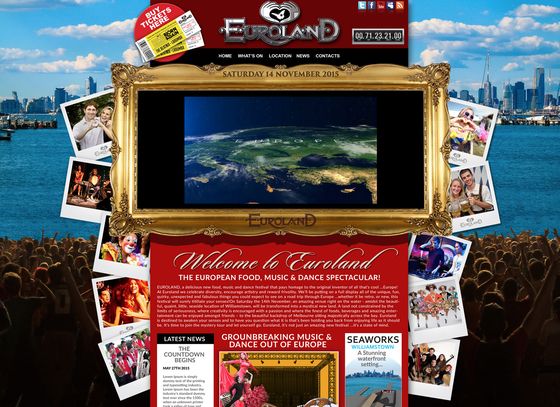 Euroland Festival website